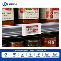 Étiquette de rayon électronique WiFi LEEKA 2,13 pouces avec écran E-Paper, étiquette de prix électronique pour supermarché, modèle personnalisé OEM ODM