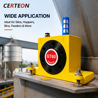 GT60 Serie pneumatischer Turbinenvibrator für Industrie Trichter Silo Materialfluss gegen Verstopfung Luftvibrator