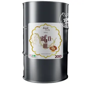 Approvisionnement d'usine en gros 100% pur. Jood HUILE D'ARGAN Pour Soins de la Peau et des Cheveux Huile d'Argan Marocaine Essentielle Biologique en Vrac