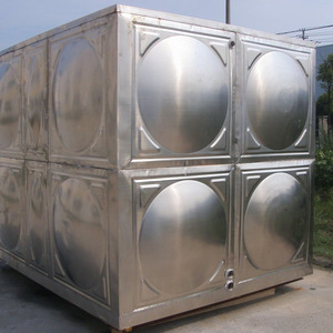 Réservoir de stockage d'eau en acier inoxydable 304 de 1000L à 100000 litres, pour eau potable froide à domicile, garantie de plus de 5 ans, productivité de 50000L/heure - Product Image 1