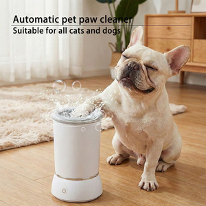 Coppa Automatica Lavazampe <span class=keywords><strong>per</strong></span> Animali Domestici, Dispositivo Elettrico Lavapiedi <span class=keywords><strong>per</strong></span> <span class=keywords><strong>Cani</strong></span> e Gatti - Product Image 2