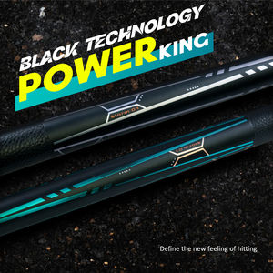 Little Monster Mechanical Storm Black Technology Queue de billard en fibre de carbone Bâton de billard Uni-<span class=keywords><strong>loc</strong></span> Pin 12.5mm Tip Billard Stick - Product Image 2