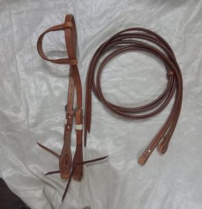 ชุดเชือกหนังสำหรับจูงม้าพร้อมบังเหียนและสายบังเหียนสำหรับขี่ม้า - Product Image 2