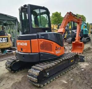 HITACHI original ZX50 a utilisé la mini excavatrice 5TON à vendre - Product Image 2