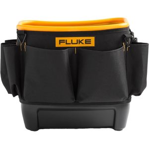 Fluke Tb25 Hard Body Oval <b>Tool</b> Bucket <b>Bag</b> With Waterproof Base 28 Pockets Waist Storage - Product Image 1