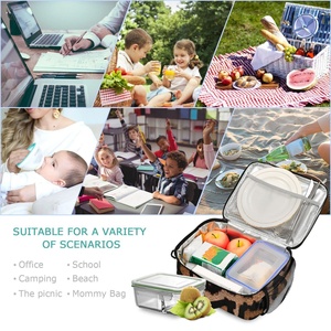 Customs Print Food Delivery Aluminum Foil Thermal Insulated Tote Lunch Bag Insulated Cooler Bag - Product Image 4