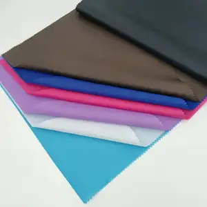 190t Bag Forro Tecido para Abayas Fabricas De Tela Tafetá Oxford Tecido 100% Poliéster Tecido Rolo Embalagem