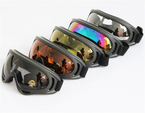 Oulo kính đua xe mô tô thể thao ngoài trời đi xe đạp và đua xe mô tô địa hình kính bảo vệ UV400 ống kính có thể thay thế nhẹ - Product Image 1