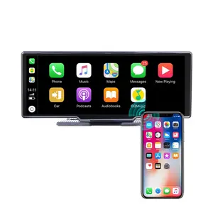 Xách tay phổ 10.26 inch đài phát thanh xe Màn hình âm thanh GPS thiết bị 4 gam Android 10.0 DVD Player Carplay Android tự động với ADAS FM