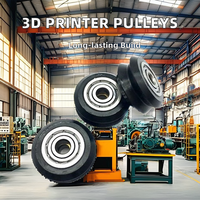 Ruedas de polea de nylon personalizables con rodamiento de aleación Venta caliente Impresoras 3D Rueda de plástico Gym Industries' Soporte OEM