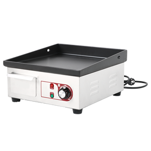 Parrilla <span class=keywords><strong>de</strong></span> cocina <span class=keywords><strong>de</strong></span> acero inoxidable <span class=keywords><strong>de</strong></span> gran oferta, freidora <span class=keywords><strong>de</strong></span> hamburguesas para barbacoa, plancha eléctrica <span class=keywords><strong>de</strong></span> encimera plana o acanalada completa - Product Image 2