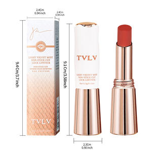 <b>Waterproof</b> Vegan Mineral Ingredients Luxury <b>Lipstick</b> Moisturizing Whitening Matte Lip Makeup Non-Stick Light - Product Image 1