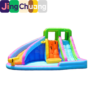 Castillo Inflable Infantil con Doble Tobogán, Castillo Acuático, Tobogán para Niños, Juguete para Jardín de Infancia, Fabricante de Juguetes Pequeños y Grandes para Exteriores - Product Image 4