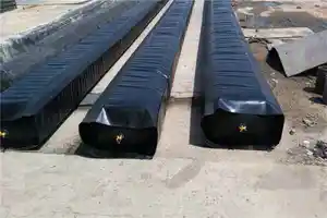 Inflatable Rubber Balloon Formwork For Culvert Construction