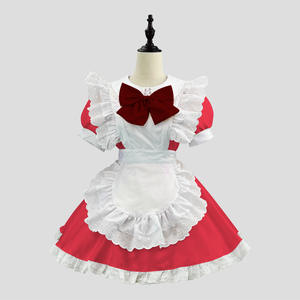 Lolita Cosplay robe Costume arc femme de chambre habiller café <span class=keywords><strong>serviteur</strong></span> uniforme Anime Cosplay Costume vêtements pour adultes - Product Image 6