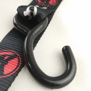 Multifunctional Durable Custom Logo Motorcycle Tie Down Strap Set Ratchet Strap Kit Lashing Strap Set