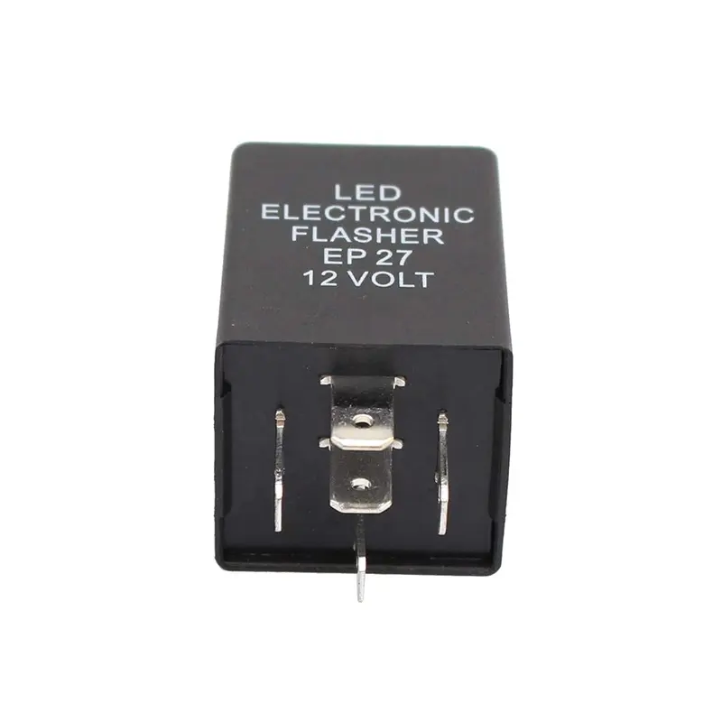 Farol de led eletrônico autodragons, 5 pinos, ep27, fl27, para carro, veículo, led, seta, lâmpadas, hyper, flash, correção