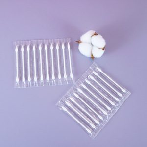 Bastoncillos de algodón portátiles <span class=keywords><strong>para</strong></span> maquillaje de viaje de 10 unidades, bastoncillos de algodón de colores empaquetados de forma independiente, hisopo de algodón <span class=keywords><strong>para</strong></span> maquillaje, herramientas de belleza - Product Image 6