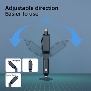 ที่ชาร์จใน<span class=keywords><strong>รถ</strong></span>ยนต์แบบ PD 100W รุ่นใหม่ ใช้ได้กับทุกอุปกรณ์ สำหรับโน้ตบุ๊ก สมาร์ทโฟน Huawei Xiaomi Oppo Vivo  แบบเสียบช่องจุดบุหรี่ - Product Image 4