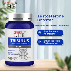 Cápsulas de Extracto de Tribulus Terrestris Estandarizado de Alta Calidad, Apoya la Vitalidad y Protección Contra Radicales Libres, Suplemento de Tribulus para el Cuidado de la Salud - Product Image 1