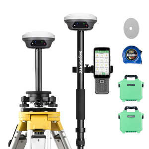 ตัวรับสัญญาณ GNSS รุ่น E1 Lite Base และ Rover 1408 ช่องสัญญาณ ความแม่นยำ 1 ซม. ระยะส่งสัญญาณไกล 5 กม. แบตเตอรี่ใช้งานได้นานกว่า 20 ชั่วโมง - Product Image 4