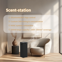 Diffuseur de parfum intelligent sans eau pour connexion CVC centrale 5L avec contrôle électrique par application, grande capacité, aromathérapie
