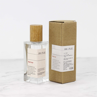 Vente flash : flacons de parfum rectangulaires transparents de 30 ml, 50 ml et 100 ml pour Cologne, atomiseur de parfum classique et simple