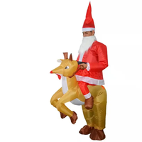 Costume gonflable de Noël en gros Costume d'arbre de Noël Costume gonflable de père Noël Vêtements gonflables Cosplay