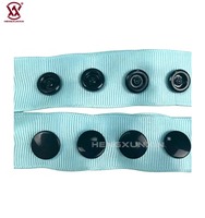 Boutons à pression ronds pour bavoir T5 couvercle en plastique bouton-poussoir attache pour vêtements accessoires bricolage artisanat