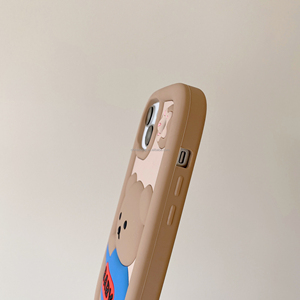 Ốp Điện Thoại Silicon Cho iPhone 14 13 12 11 Pro Max Plus Ốp Điện Thoại Di Động Chống Sốc Họa Tiết Gấu Động Vật Dễ Thương - Product Image 5