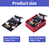 Módulo de Sensor de Colisión Keyestudio para Programación STEM, Interruptor de Fin de Carrera para Arduino