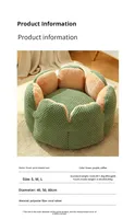 Coussin Doux en Peluche pour Animaux de Compagnie en Gros, Nid Douillet pour Chats et Chiens, Prise en Charge OEM