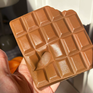Moozy Comic Chocolate Bar TPR Imitation Food Toy Fun Squeeze Squishy Toy for Kids & Adults - Product Image 2
