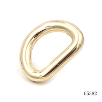 Anneau en métal doré de 20 mm en alliage de zinc pour sac à main, boucle en D pour sangle de sac - Fabricant de quincaillerie pour sacs