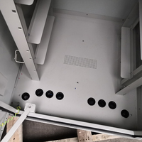 Vente chaude 19 "armoire de distribution d'énergie extérieure de télécom étanche à double porte