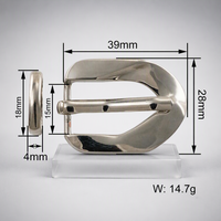 Boucles de ceinture pour hommes d'affaires, logo gravé sur mesure, alliage de zinc, métal résistant à la rouille, anti-rayures, pour ceinture en cuir