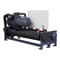 Machine de refroidissement par eau à vis immergée