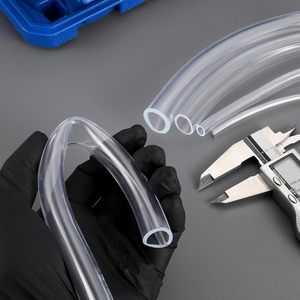 Manguera <span class=keywords><strong>de</strong></span> PVC Transparente <span class=keywords><strong>de</strong></span> 6 mm, Flexible, Ligera, Resistente a la Corrosión, Resistente a Altas Temperaturas, para Uso Industrial y <span class=keywords><strong>de</strong></span> <span class=keywords><strong>Laboratorio</strong></span> - Product Image 3