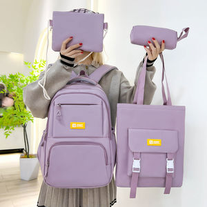 हॉट सेल स्कूल बैग और पेंसिल केस 4-पीस केस बैकपैक पोर्टेबल छात्र बैकपैक 5 सेट - Product Image 3