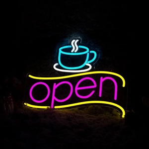 Letrero Luminoso de Neón con Texto de Café, Decoración Personalizada para <span class=keywords><strong>Ambiente</strong></span> de <span class=keywords><strong>Bar</strong></span> - Product Image 2