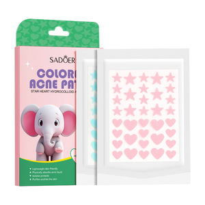 Patchs Hydrocolloï<span class=keywords><strong>des</strong></span> Cœur d'Étoile pour l'Acné à l'Acide Salicylique – 72 Patchs par Boîte pour le Visage, Tous Types <span class=keywords><strong>de</strong></span> Peau – Absorbe les Sécrétions Cutanées - Product Image 2