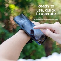 Support de téléphone de bracelet magnétique de bras de forme physique rotatif à 360 degrés portatif pour le cyclisme en plein air