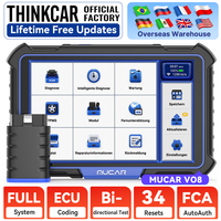 Escáner de Diagnóstico Completo MUCAR VO8 con Codificación ECU y 28 Funciones de Reinicio para Talleres de Reparación de Automóviles, Actualización Gratuita, Herramientas de Diagnóstico Bluetooth OBD2