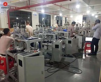Machine de fabrication de serviettes hygiéniques à ultrasons à faible coût