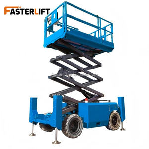 패스터리프트 고품질 18m 시저리프트 쿠보타 디젤 엔진 1000kg 용량 자주식 고소작업대 - Product Image 1