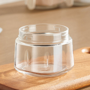 Tarro para condimentos Bear Seasoning CX-JE009 de vidrio sellado a prueba de humedad con tapa abatible para especias - Product Image 4