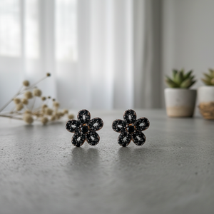 <b>Silver</b> Flower <b>Stud</b> Earring Minimal Sterling <b>Silver</b> <b>Stud</b> Earring Wholesale Handcrafted 925 <b>Silver</b> Earring - Product Image 3