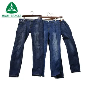 Calça jeans usada na segunda mão