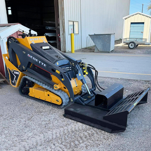 Sertifikat <span class=keywords><strong>CE</strong></span> Kubota/Perkins mesin Diesel pengiriman cepat Derette pemuat depan V1000 selip <span class=keywords><strong>Mini</strong></span> Steer <span class=keywords><strong>Loader</strong></span> dan Lampiran - Product Image 5