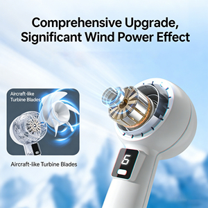 Ventilador de escritorio pequeño, portátil, recargable por USB, minimalista y de alta calidad. - Product Image 3